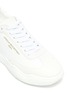 Detail View - Click To Enlarge - STELLA MCCARTNEY - 'Loop' Tricolour Stripe Heel Counter Sneakers