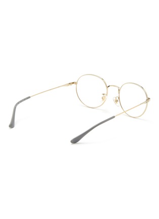 Figure View - Click To Enlarge - RAY-BAN - Round Metal Frame Optical Glasses