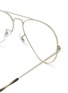 Detail View - Click To Enlarge - RAY-BAN - Metal Frame Aviator Optical Glasses