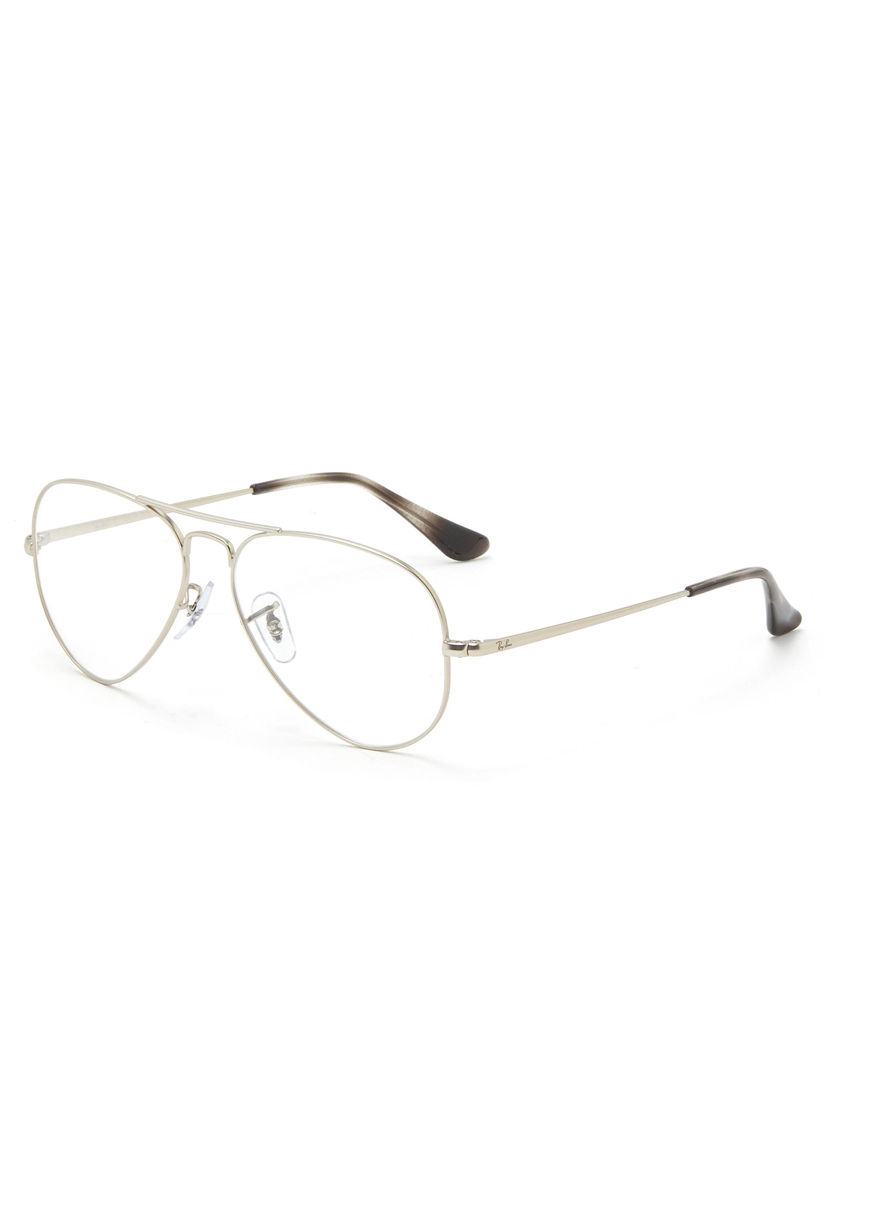 ray ban metal frame eyeglasses