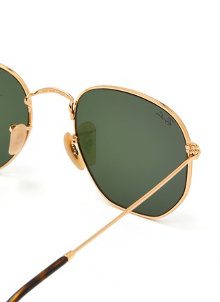 Detail View - Click To Enlarge - RAY-BAN - HEXAGONAL' Metal Frame Sunglasses
