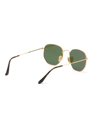 Figure View - Click To Enlarge - RAY-BAN - HEXAGONAL' Metal Frame Sunglasses
