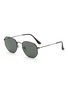 Main View - Click To Enlarge - RAY-BAN - HEXAGONAL' Metal Frame Sunglasses