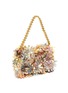 Detail View - Click To Enlarge - VANINA - 'Inflorescence' floral baguette shoulder bag