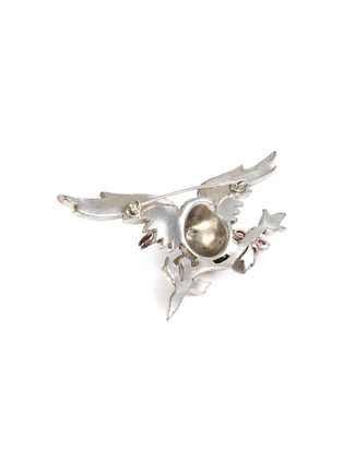 Detail View - Click To Enlarge - LANE CRAWFORD VINTAGE ACCESSORIES - Du Jay bird of peace brooch
