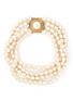 Main View - Click To Enlarge - LANE CRAWFORD VINTAGE ACCESSORIES - YSL four strand pearl necklace