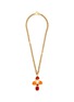 Main View - Click To Enlarge - LANE CRAWFORD VINTAGE ACCESSORIES - Chanel gripoix pendant necklace