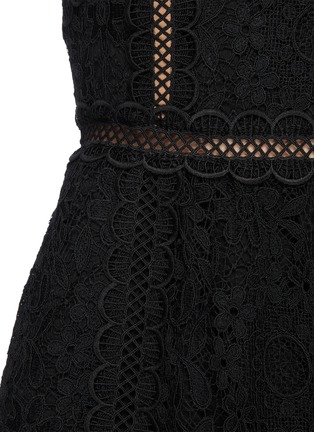  - SELF-PORTRAIT - Guipure lace maxi dress