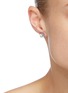 Figure View - Click To Enlarge - HANSHSU - King' embellished stud earrings