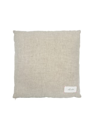  - ILLUSTRE - Large Linen Cushion – Light Pastel Pink