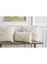 Detail View - Click To Enlarge - ILLUSTRE - Small Linen Cushion – Light Pastel Pink