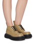 Figure View - Click To Enlarge - BOTTEGA VENETA - Calfskin leather ankle boots