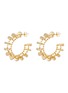 Main View - Click To Enlarge - ROSANTICA - 'Dolce Vita' crystal hoop earrings