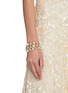 Figure View - Click To Enlarge - ROSANTICA - 'Comedy' pearl layered bracelet