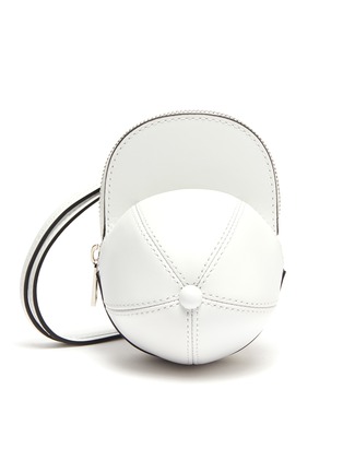 Main View - Click To Enlarge - JW ANDERSON - Nano Cap' Crossbody Strap Leather Bag