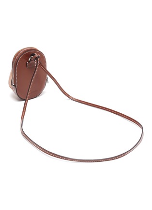 Detail View - Click To Enlarge - JW ANDERSON - Nano Cap' Duo-tone Crossbody Strap Leather Bag