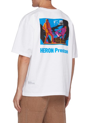 Back View - Click To Enlarge - HERON PRESTON - Logo Graphic Back T-shirt