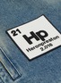  - HERON PRESTON - Logo patch denim worker jacket