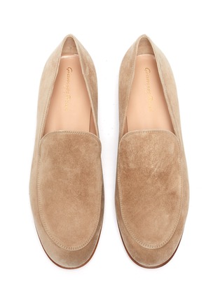 Detail View - Click To Enlarge - GIANVITO ROSSI - Marcel' suede loafers