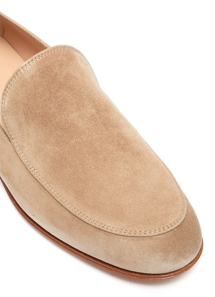 Detail View - Click To Enlarge - GIANVITO ROSSI - Marcel' suede loafers
