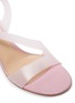 Detail View - Click To Enlarge - GIANVITO ROSSI - Plexi' asymmetric strap sandal