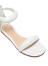 Detail View - Click To Enlarge - GIANVITO ROSSI - Puff ankle strap leather sandals