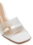 Detail View - Click To Enlarge - GIANVITO ROSSI - Plexi' Square Toe PVC Strap Heeled Mules