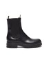Main View - Click To Enlarge - GIANVITO ROSSI - Platform Tread Sole Leather Chelsea Boots
