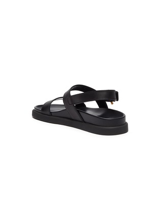  - GIANVITO ROSSI - Double Strap Slingback Platform Sandals