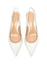 Detail View - Click To Enlarge - GIANVITO ROSSI - Anna' Slingback Leather Pumps