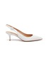 Main View - Click To Enlarge - GIANVITO ROSSI - Anna' Slingback Leather Pumps