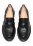 Detail View - Click To Enlarge - GIANVITO ROSSI - Platform Calfskin Leather Loafers