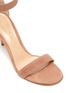 Detail View - Click To Enlarge - GIANVITO ROSSI - Portofino 85' Ankle Strap Heeled Suede Sandals