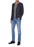 Figure View - Click To Enlarge - ISAIA - Slim fit mid wash jeans