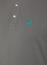  - ISAIA - Coral logo patch polo shirt