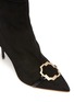 Detail View - Click To Enlarge - MALONE SOULIERS - AVIA' Heeled Suede Sock Ankle Boots