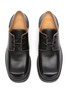 Detail View - Click To Enlarge - JW ANDERSON - Square toe folded panel leather derby shoes