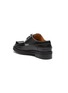  - JW ANDERSON - Square toe folded panel leather derby shoes