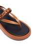 Detail View - Click To Enlarge - JW ANDERSON - Braid Strap Platform Leather Sandals