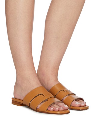 Figure View - Click To Enlarge - MANU ATELIER - Woven leather sandals
