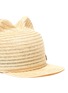 Detail View - Click To Enlarge - MAISON MICHEL - Jamie' cat ear kids straw hat