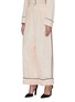 Detail View - Click To Enlarge - FENDI - Contrast Trim Silk Pyjama Set