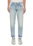 Main View - Click To Enlarge - SAINT LAURENT - Faded wash carrot jeans