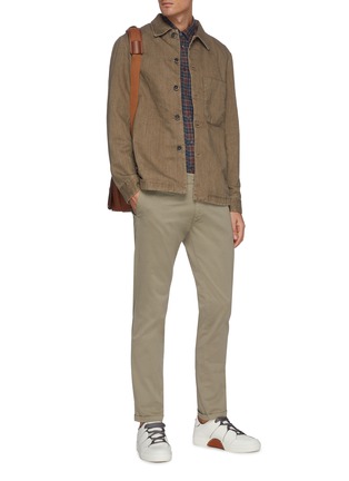 Figure View - Click To Enlarge - BARENA - 'ROCHEO BERTON' Workwear Overshirt