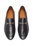 PEDDER RED - 'REX' Horsebit Leather Loafers