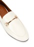 Detail View - Click To Enlarge - PEDDER RED - 'Rex' Almond Toe Leather Horsebit Loafers