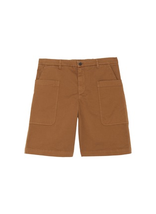 Main View - Click To Enlarge - BARENA - 'Istrio Stino' Cargo Pocket Cotton Blend Shorts