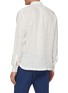 Back View - Click To Enlarge - BARENA - Pavan S Telino' half button placket shirt