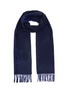 Main View - Click To Enlarge - MARK CROSS - BEACON' Fringe Wool Scarf