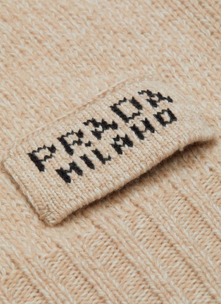  - PRADA - Short Sleeve Cashmere Wool Sweater